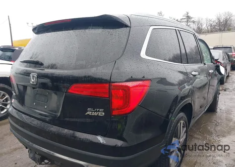 2017 Honda Pilot Elite from USA, damaged, VIN 5FNYF6H00HB013806